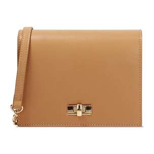 Mini bolsa de mujer camel