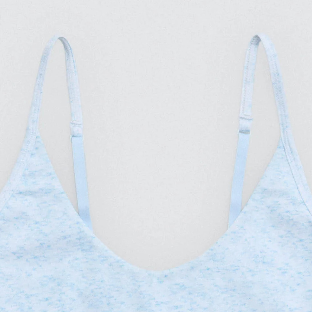 Top da ragazzo in cotone azzurro