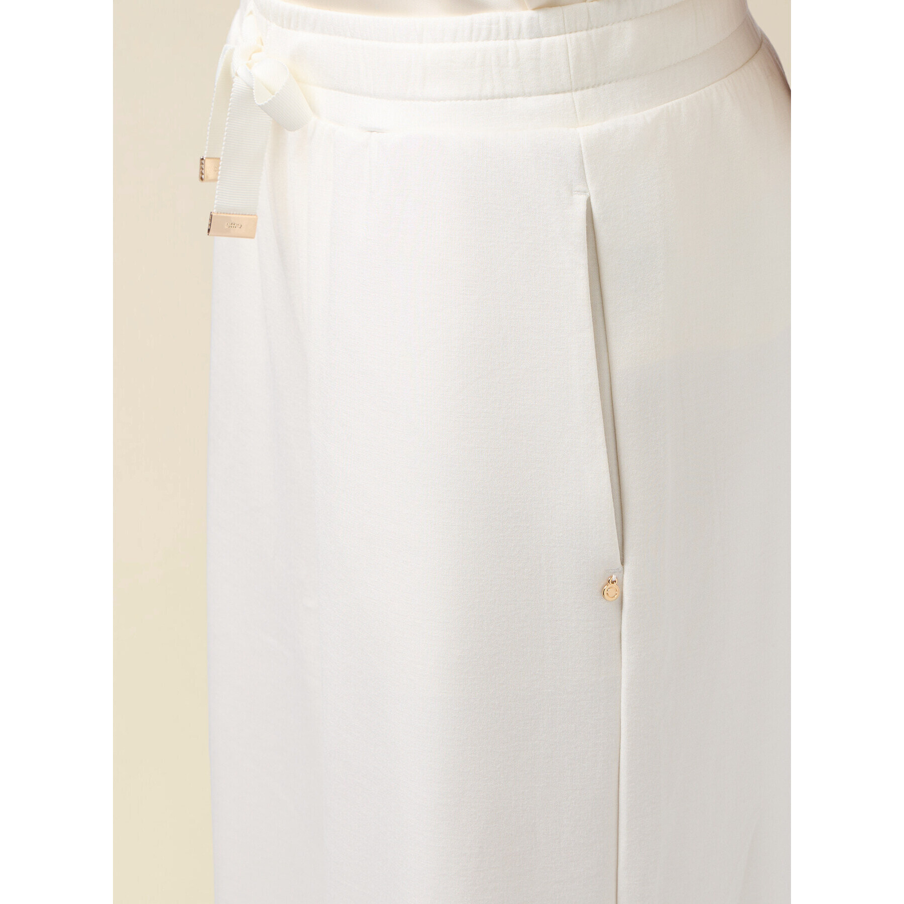 Oltre - Pantalones deportivos suaves al tacto - Blanco