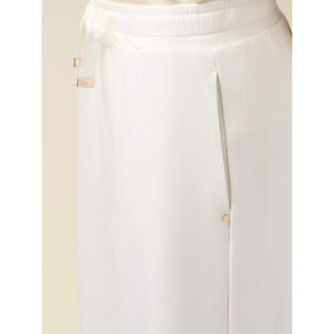 Oltre - Pantalones deportivos suaves al tacto - Blanco