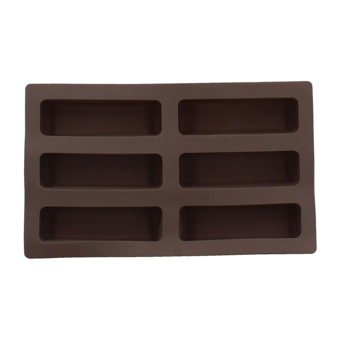 Moule à 6 financier en silicone