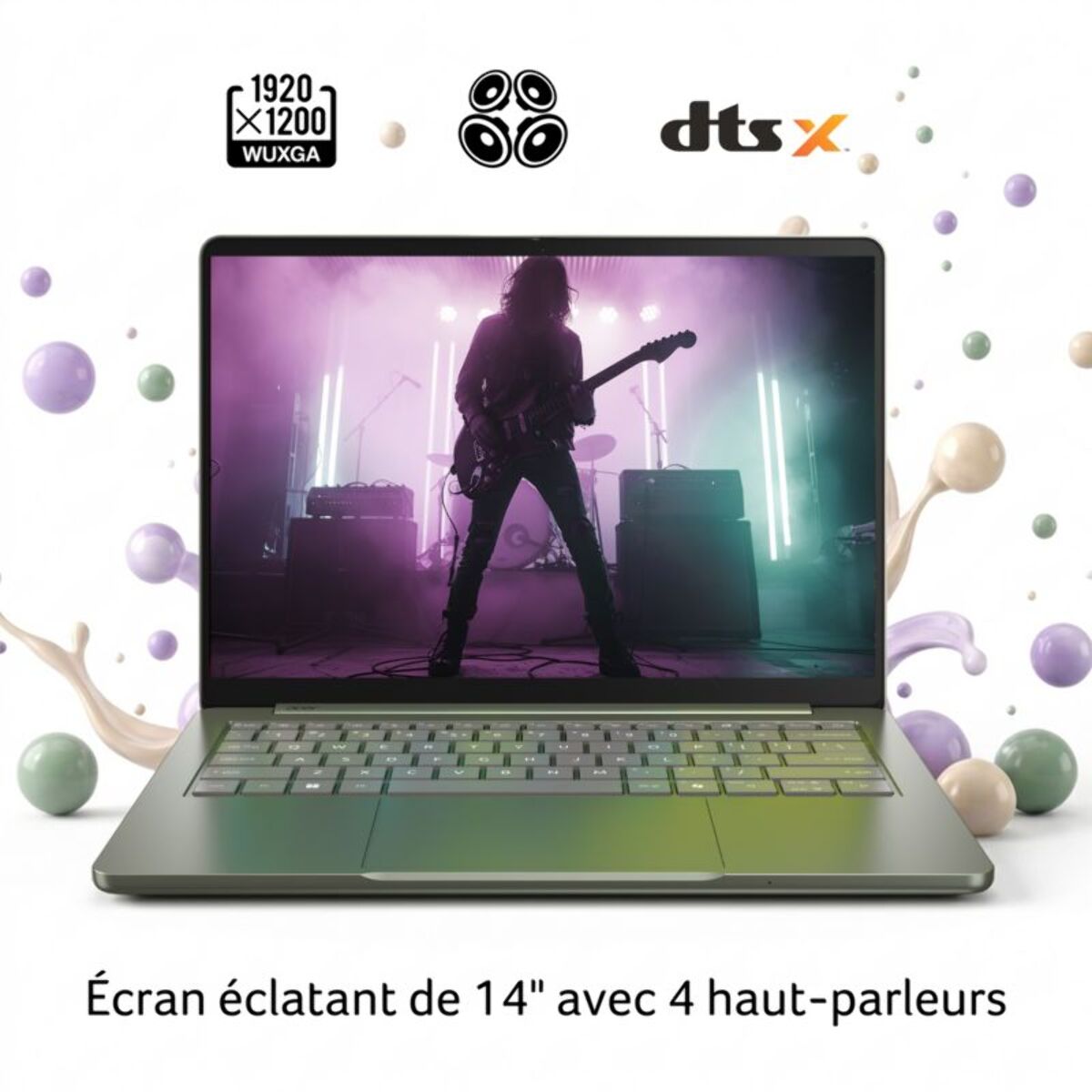 Ordinateur portable ACER Swift Air SFA14-I31-59JG 14" Intel Core 5 320 8 Go RAM DDR5 SSD 512 Go