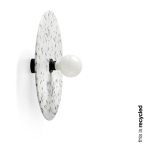 CONFETTI 450 H70 Aplique/plafón marmóreo reciclada