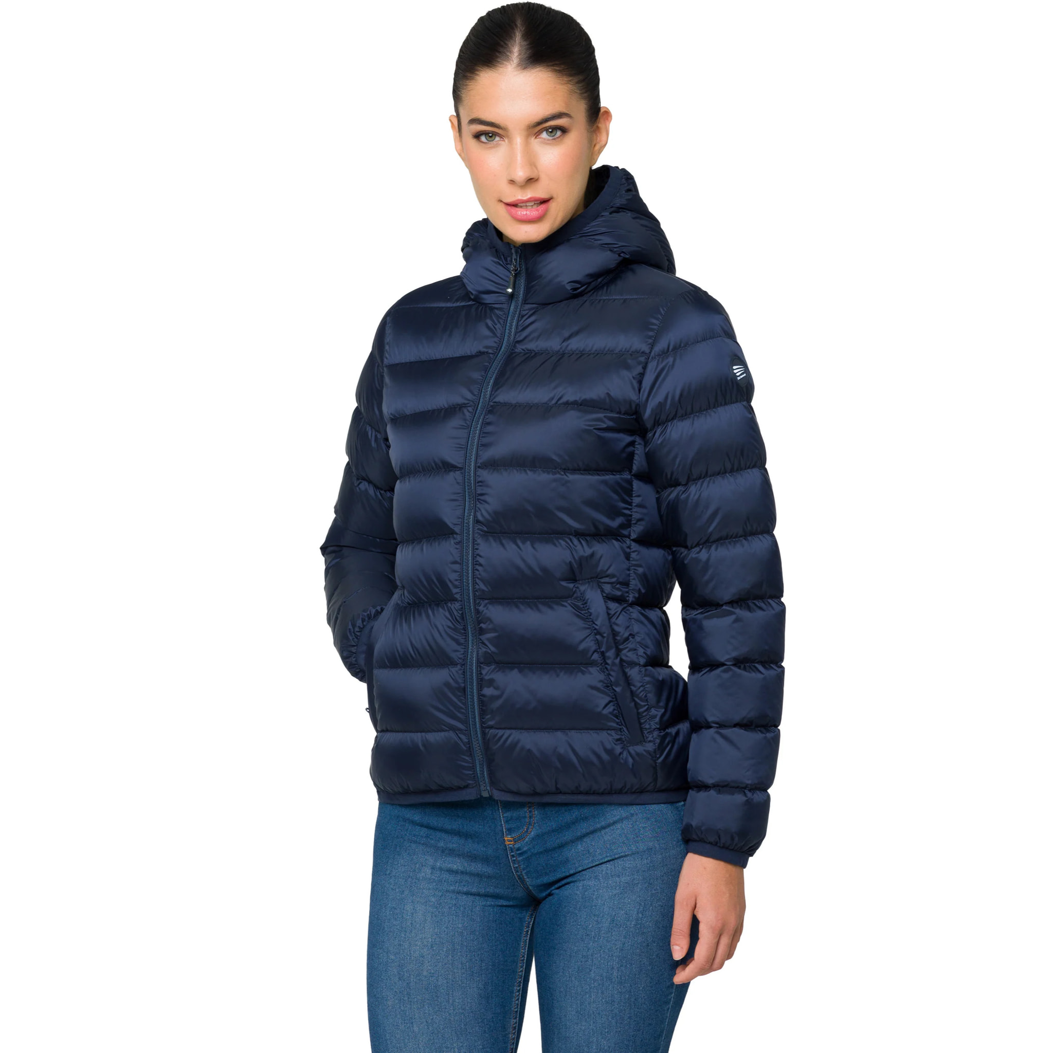 Piumino CHLOE 100% piuma d'anatra Blu navy