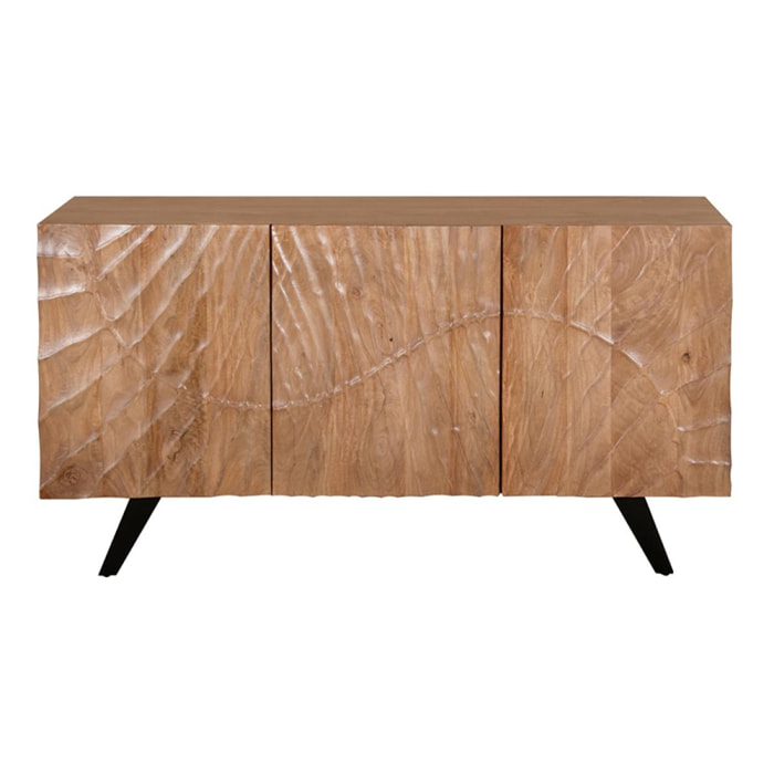 CREDENZA IN LEGNO DI MANGO 3 ANTE