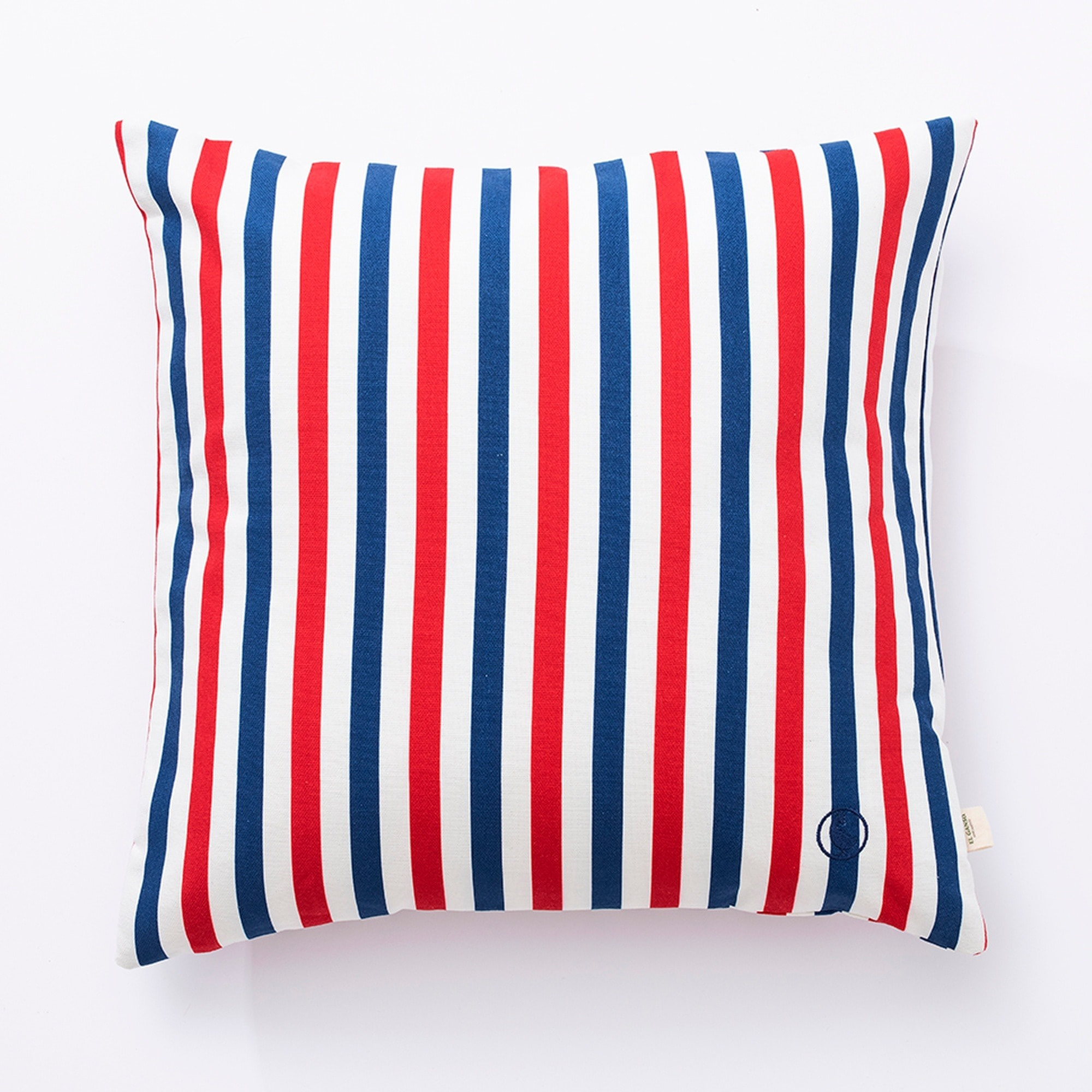 Set de 2 cojines 40x40cm 100% algodón 300gsm rayas yale el ganso