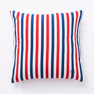 Set de 2 cojines 40x40cm 100% algodón 300gsm rayas yale el ganso