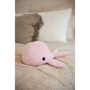 J-Line butoir de porte Baleine - textile - rose