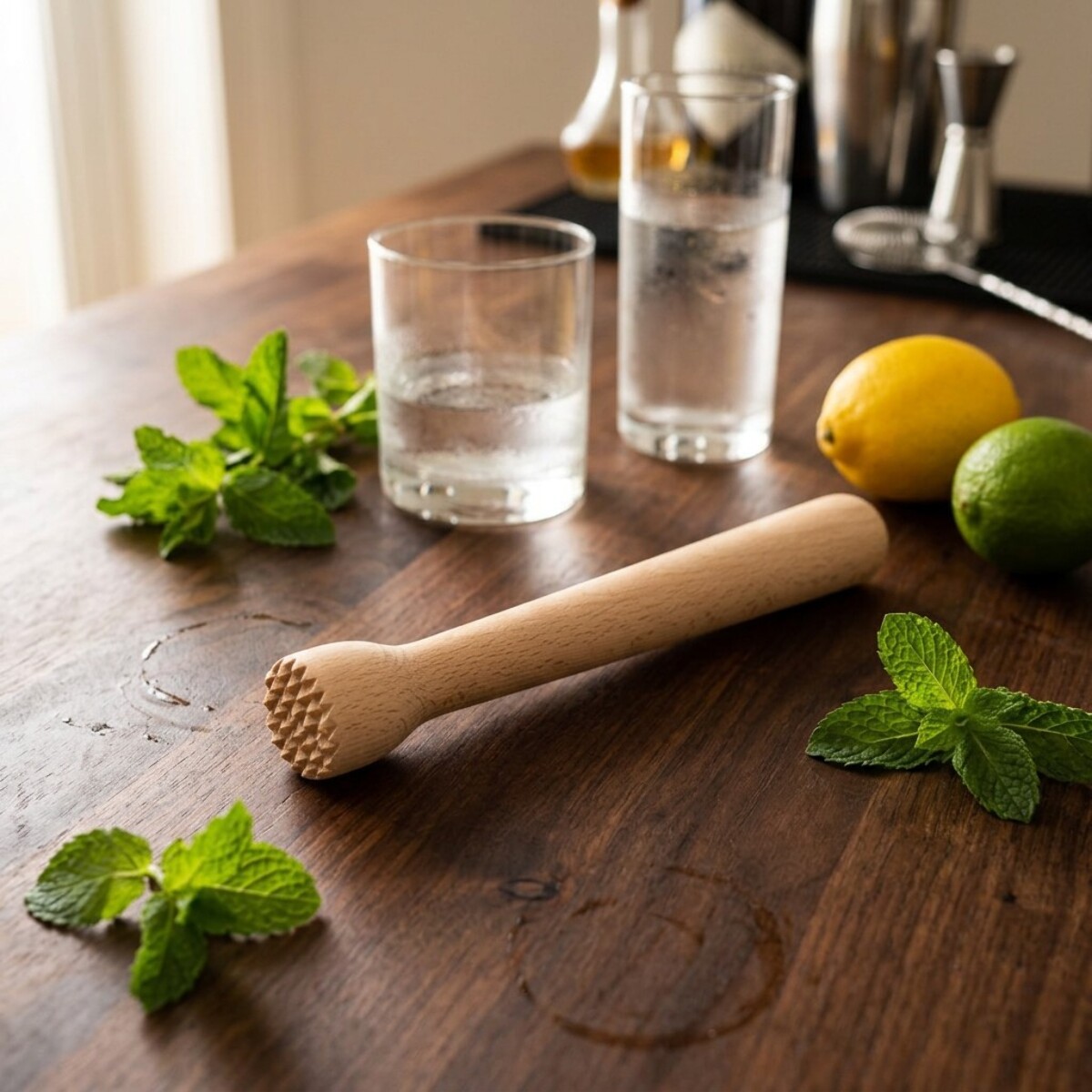 Lot de 2 pilons cocktail en bois FM Professional