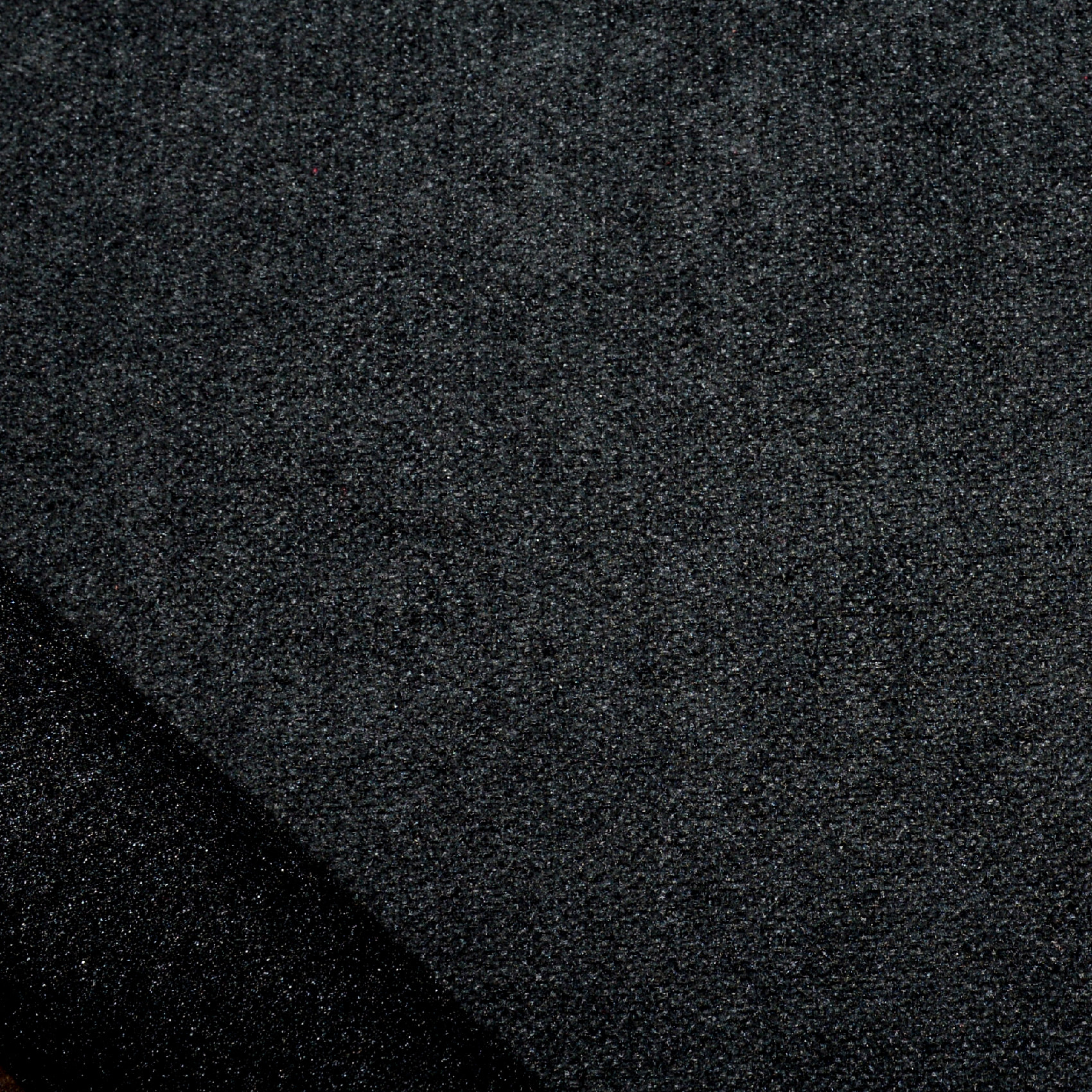 Rideau thermique phonique et semi occultant à galons fronceurs KONFOR - Noir