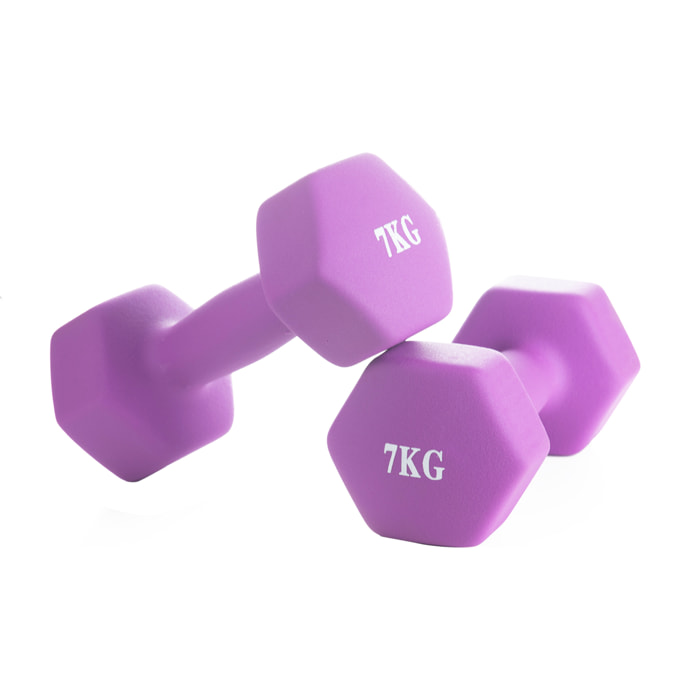 Neo Dumbbell 1 Pair Kg 7