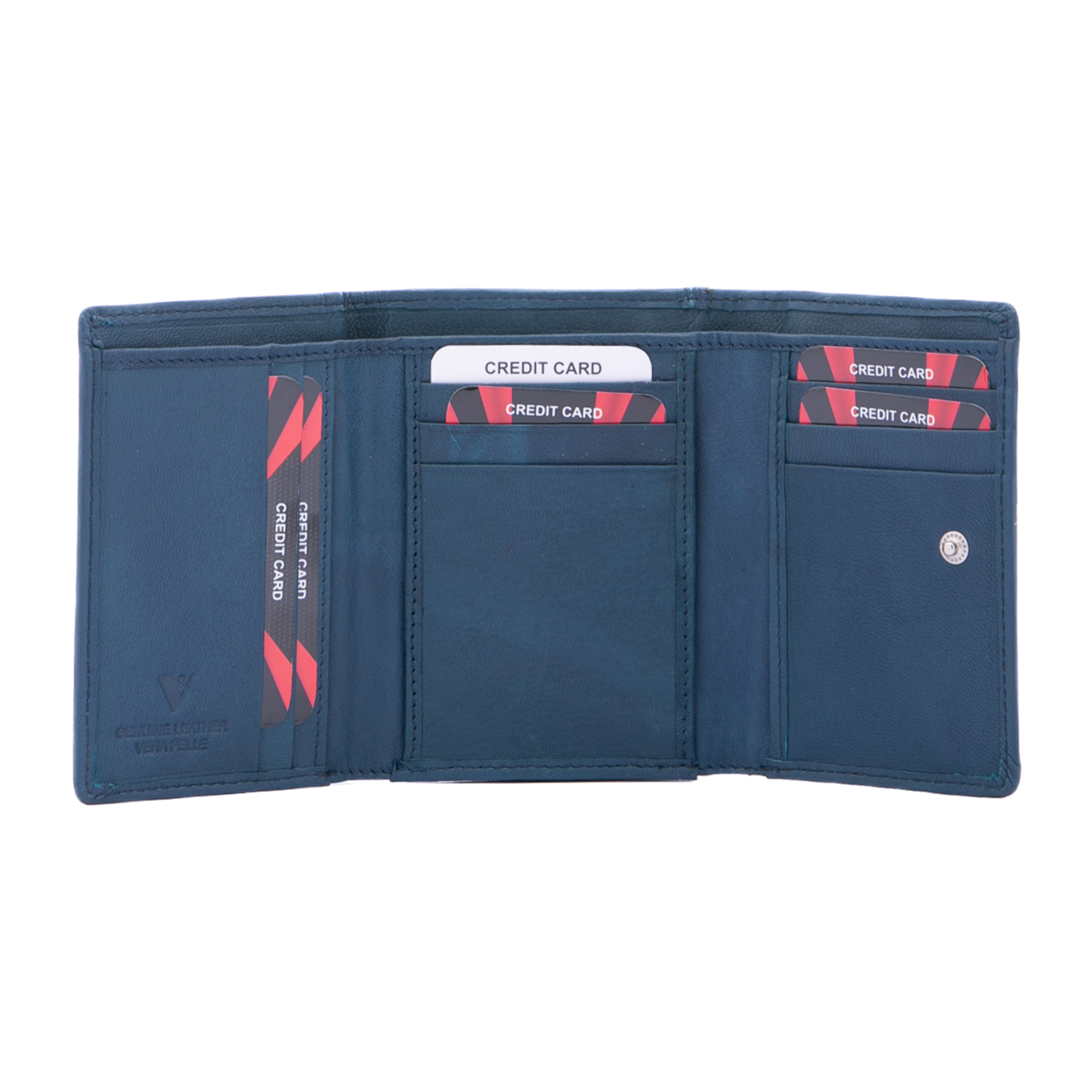 Portafoglio  da donna ecopelle Prodotto Vegano 12x9,5x2 cm