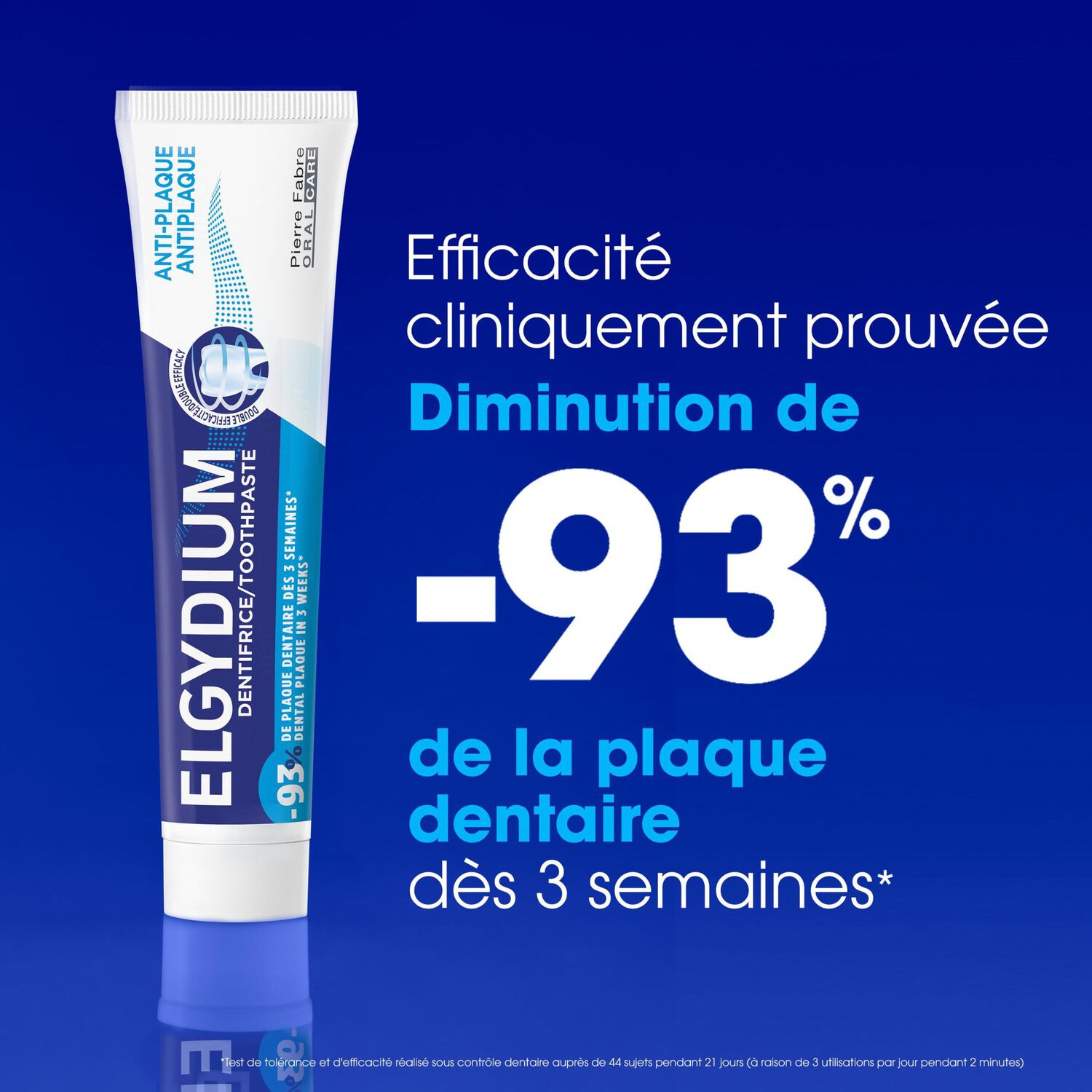 Elgydium - Duo Dentifrice Anti-Plaque 2 X 75 ml