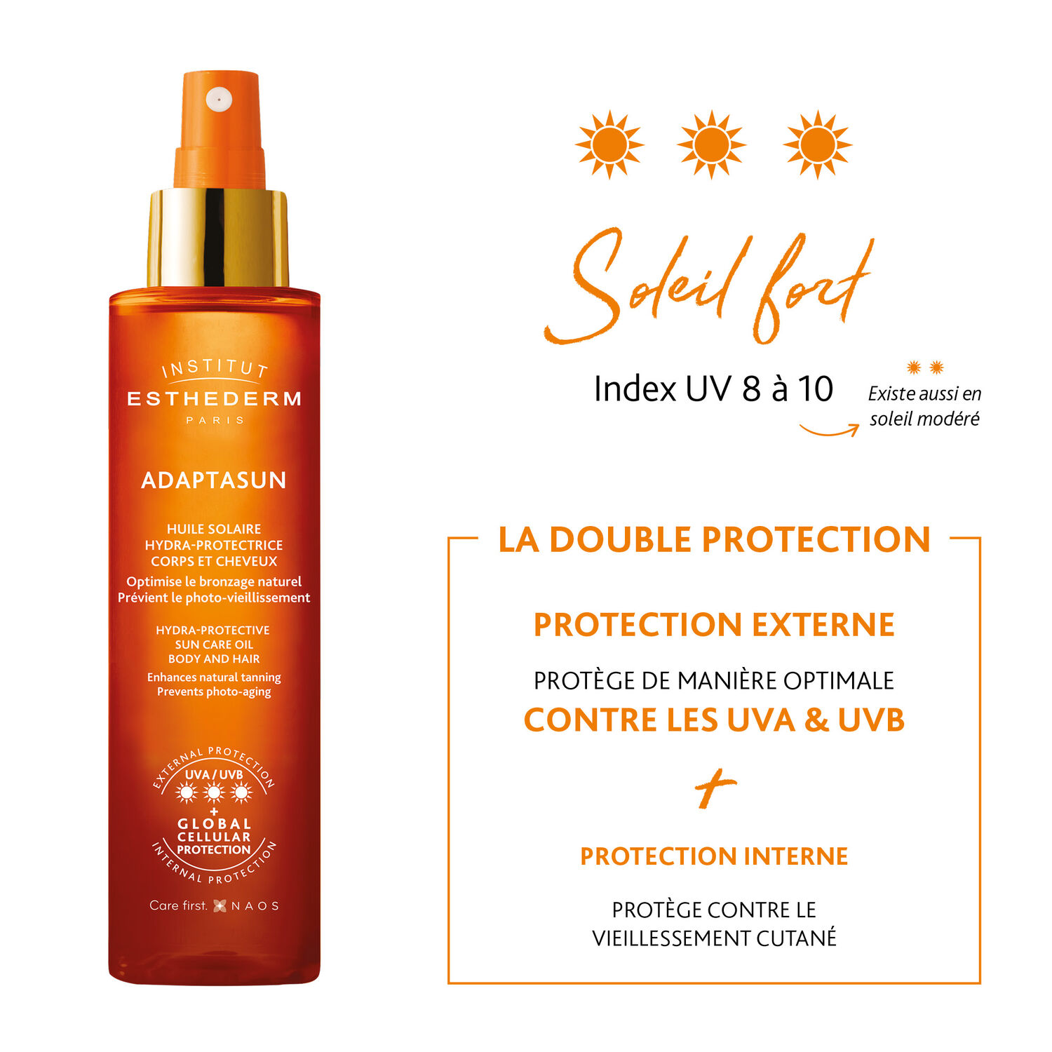 Huile Solaire - Soleil Fort 150 ml