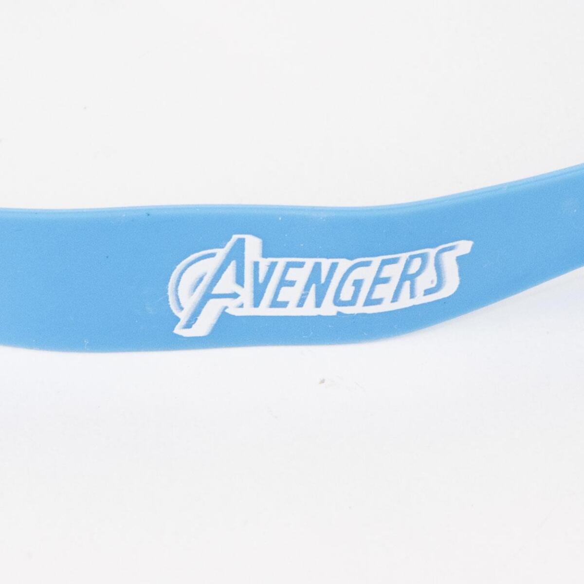 Set de Toalla y Gafas de Natación de Avengers - 24x34x6 cm - Color:Multicolor