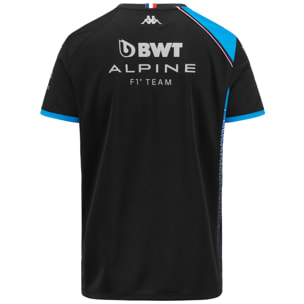 Kappa - Maglie gioco Bambino Nero - Abolim Alpine F1