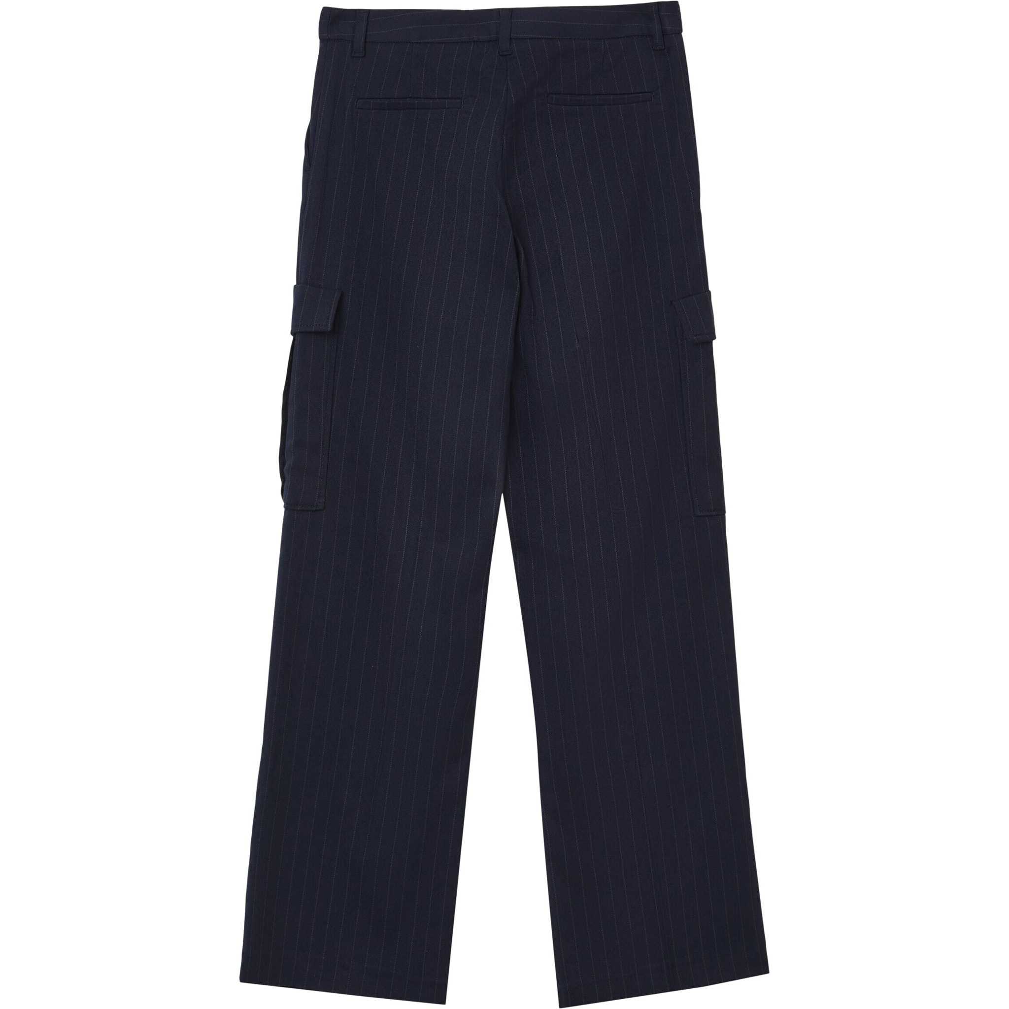 Pantalone palazzo cargo gessato