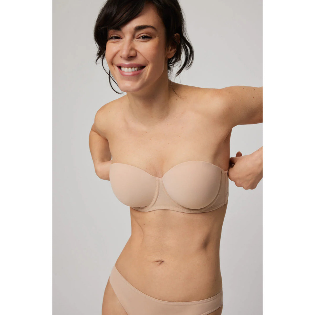 Reggiseno senza spalline multiposizione, coppe B e C, coppe B e C