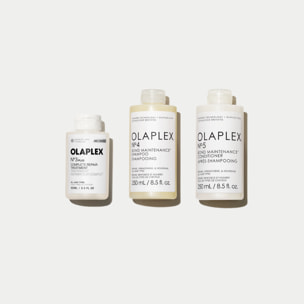 OLAPLEX N° 3 Plus Hair Perfector + N°4 Bond Maintenance Shampoo + N°5 Bond Maintenance Conditioner