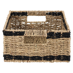 Panier Tresse Rectangulaire X3