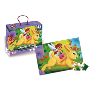 PUZLE DE 48 PIEZAS: EL HADA DEL JARDIN
