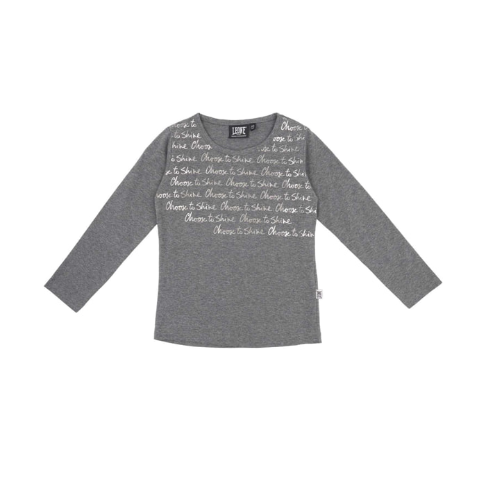 T-shirt da bambina maniche lunghe handwriting Dream