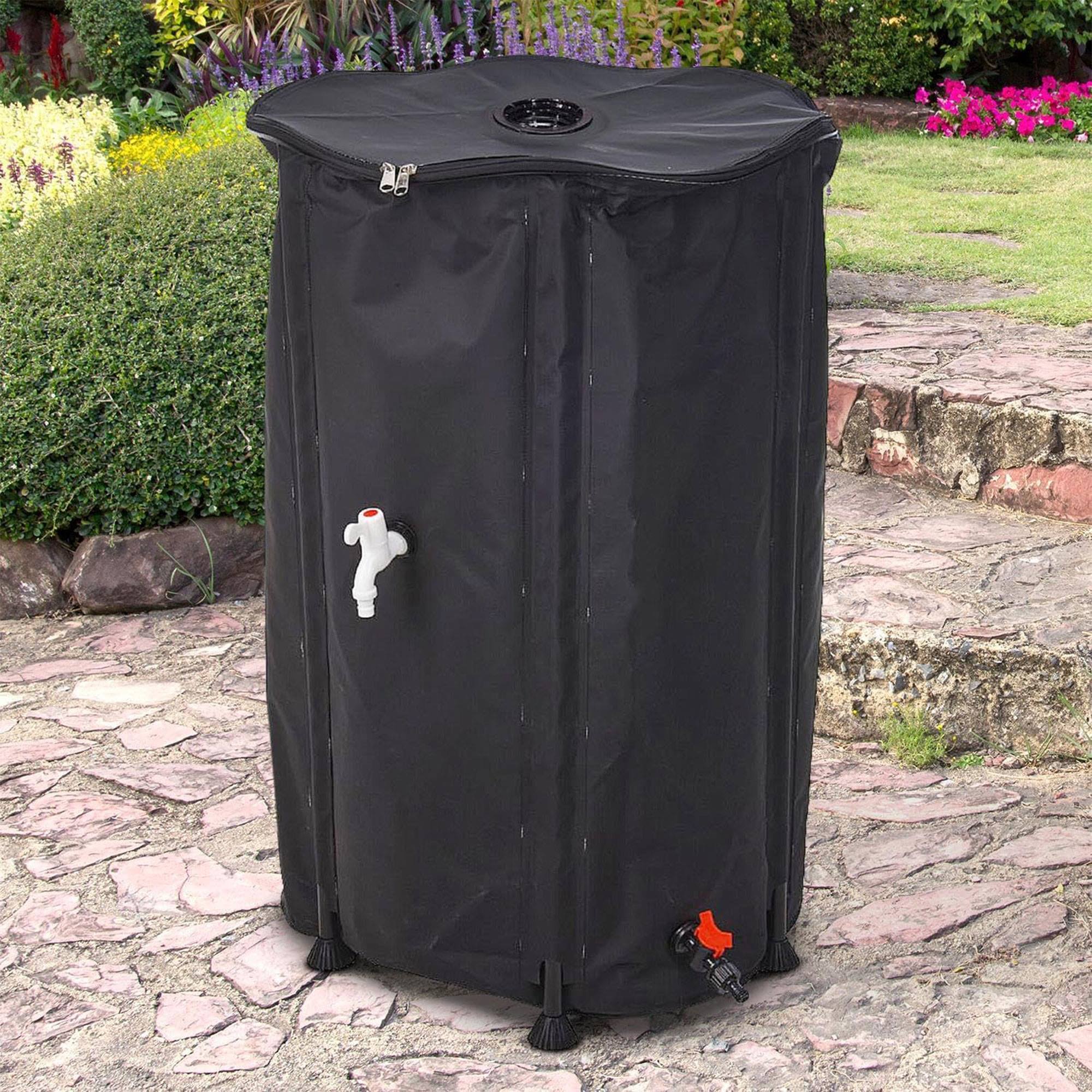 Well Home Barril de Lluvia de 250L Plegable