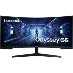 Ecran PC Gamer SAMSUNG ODYSSEY G5 G55T Incurvé 34'' VA