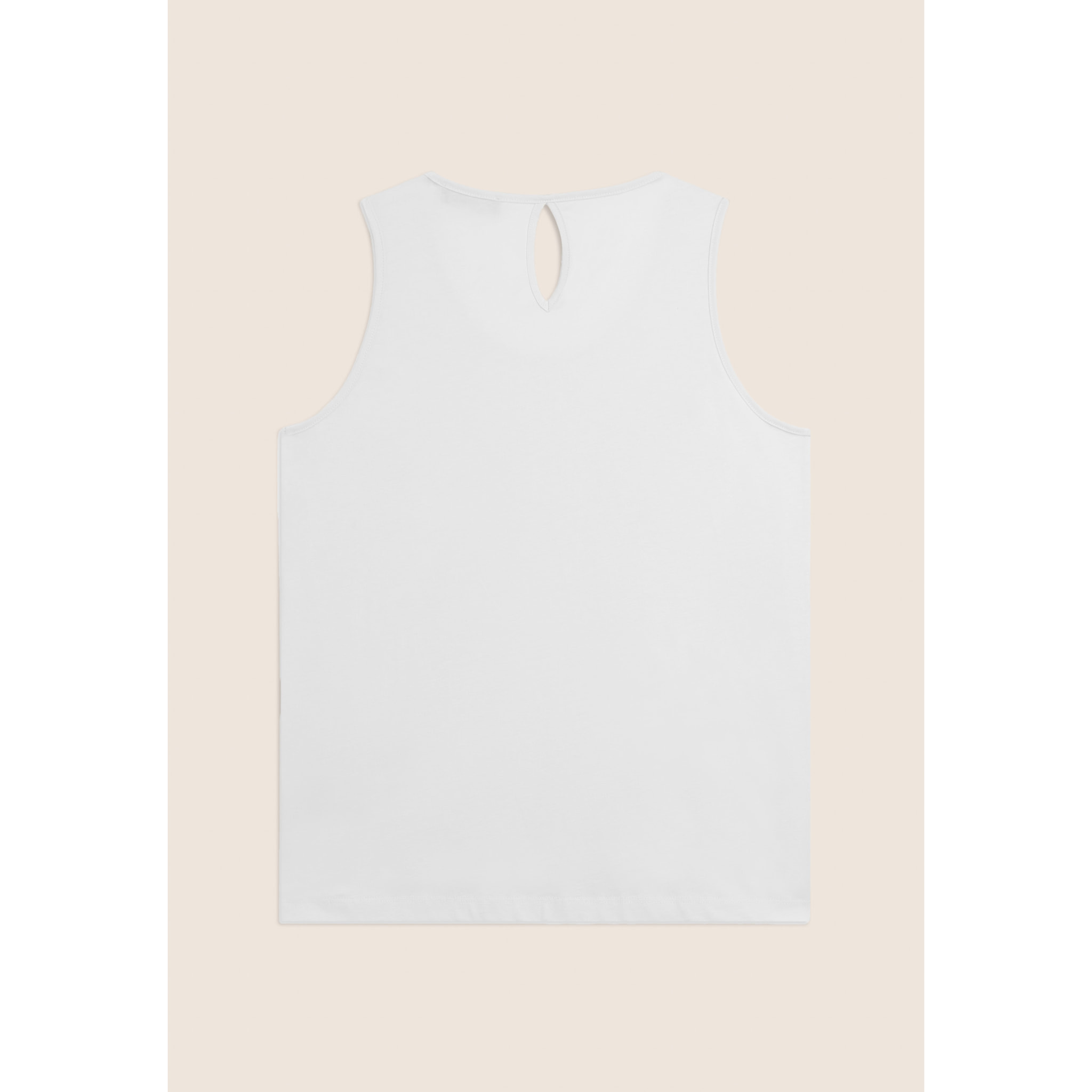 Canotta con Dettaglio Cut-Out e Grafica FREDDY