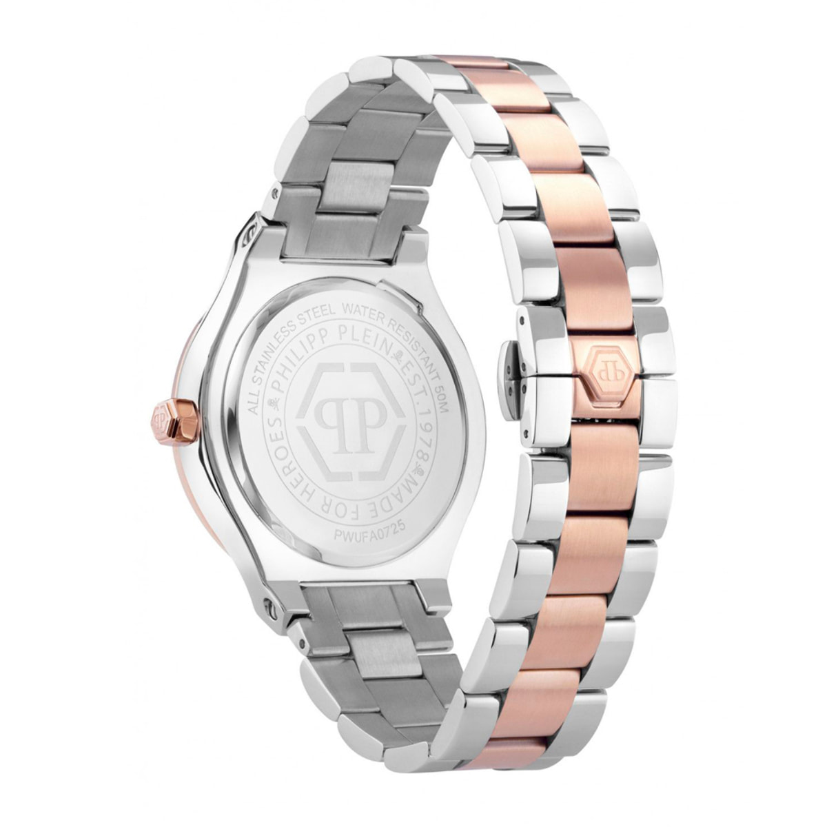 Reloj Philipp Plein PWUFA0725 Hombre Analogico Cuarzo con Correa de Acero inoxidable
