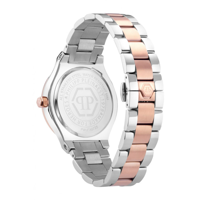 Reloj Philipp Plein PWUFA0725 Hombre Analogico Cuarzo con Correa de Acero inoxidable
