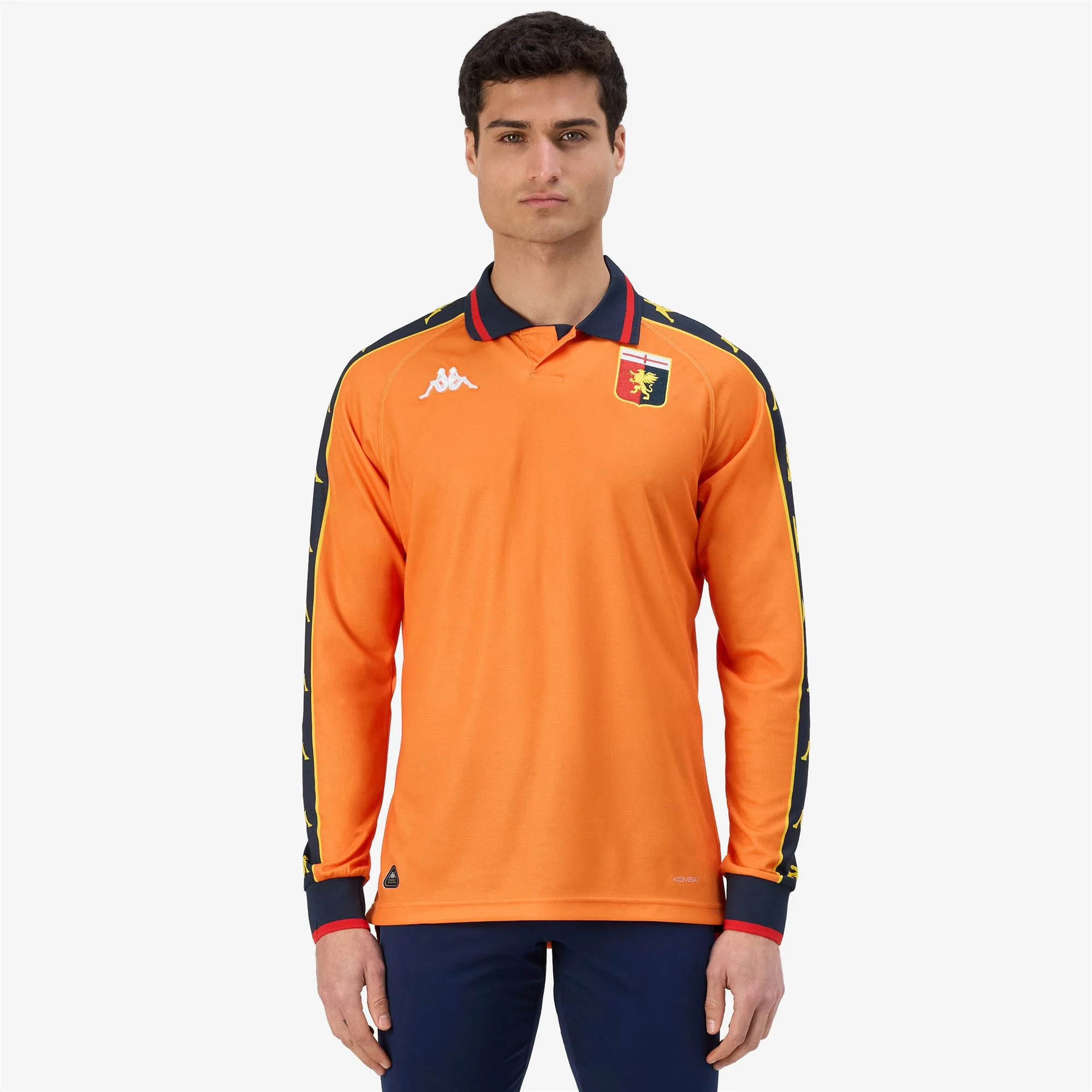 Camisetas de juego Kappa Hombre Kombat Gk 2025 Genoa
