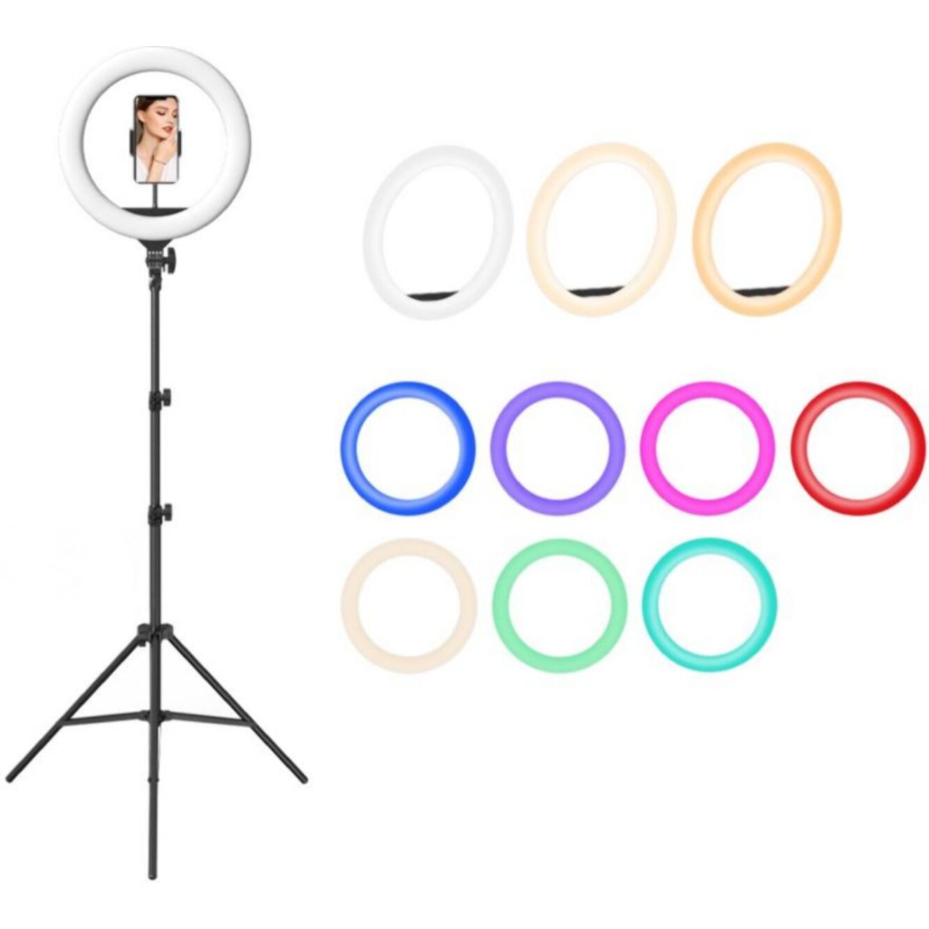 Ring light ESSENTIELB 14'' pour Smartphone / Vlog