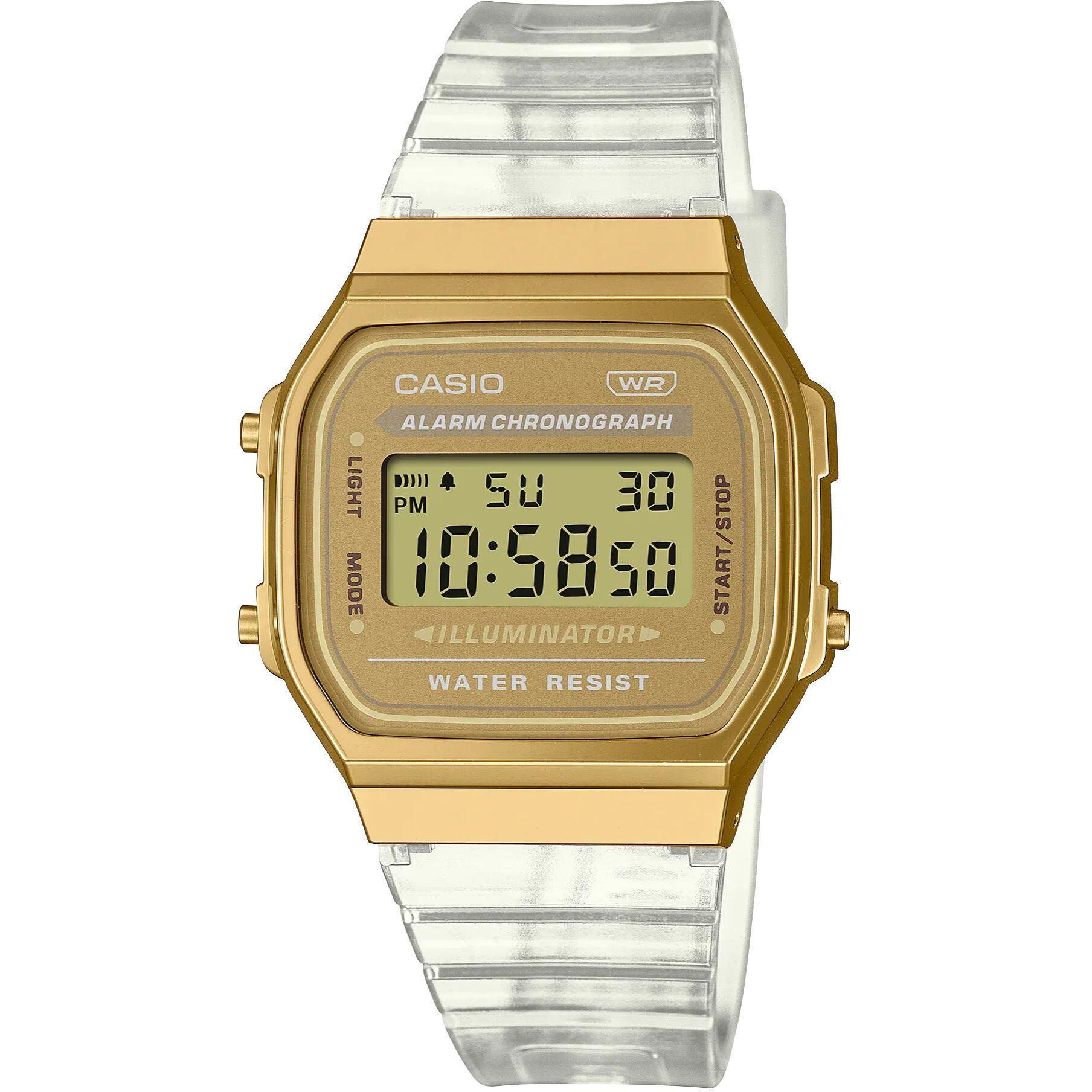 Reloj Casio A168XESG-9AEF Unisex Digital Cuarzo con Correa de Resina