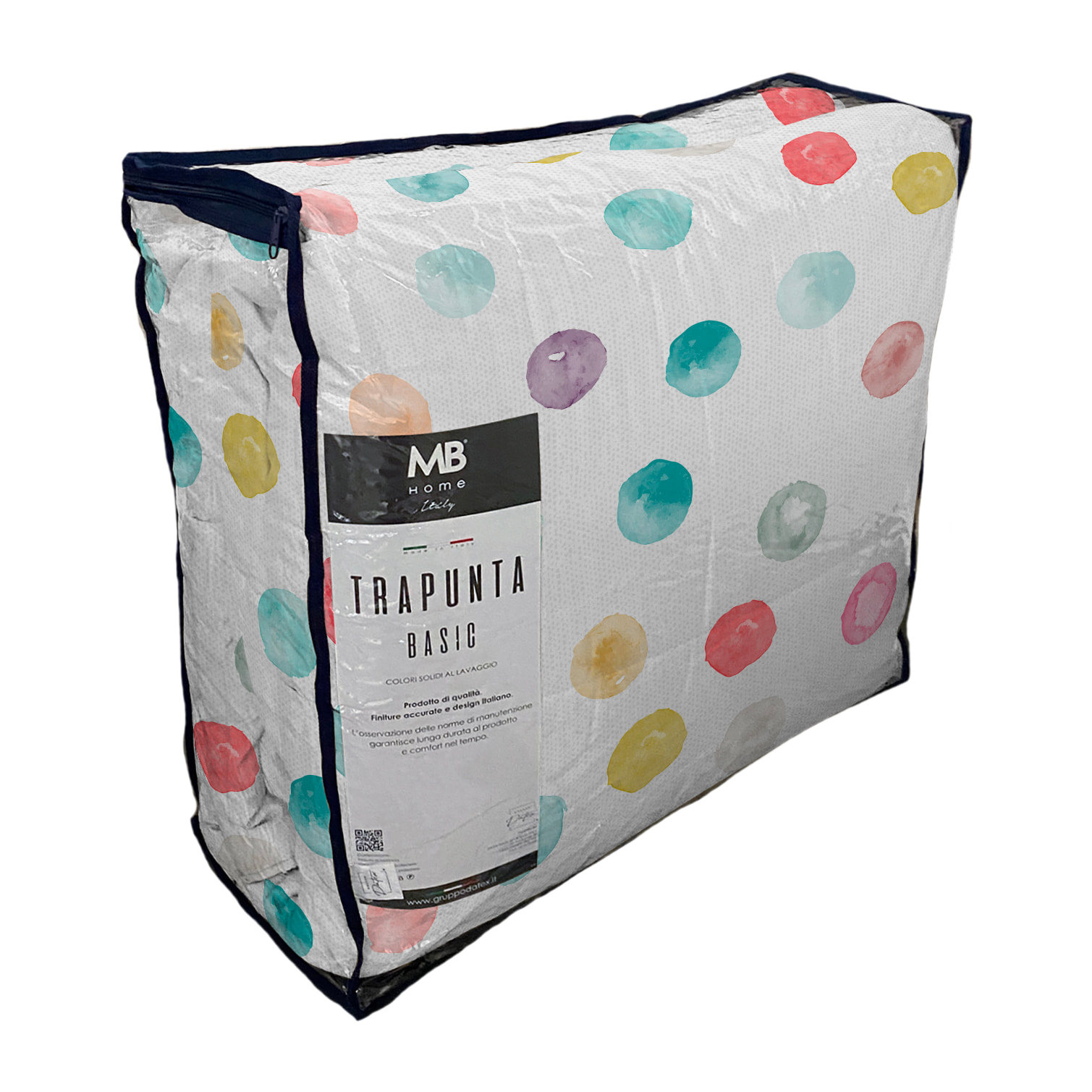 TRAPUNTA INVERNALE BASIC, 200gr, Doubleface, Microfibra, Made in Italy - BALLOON