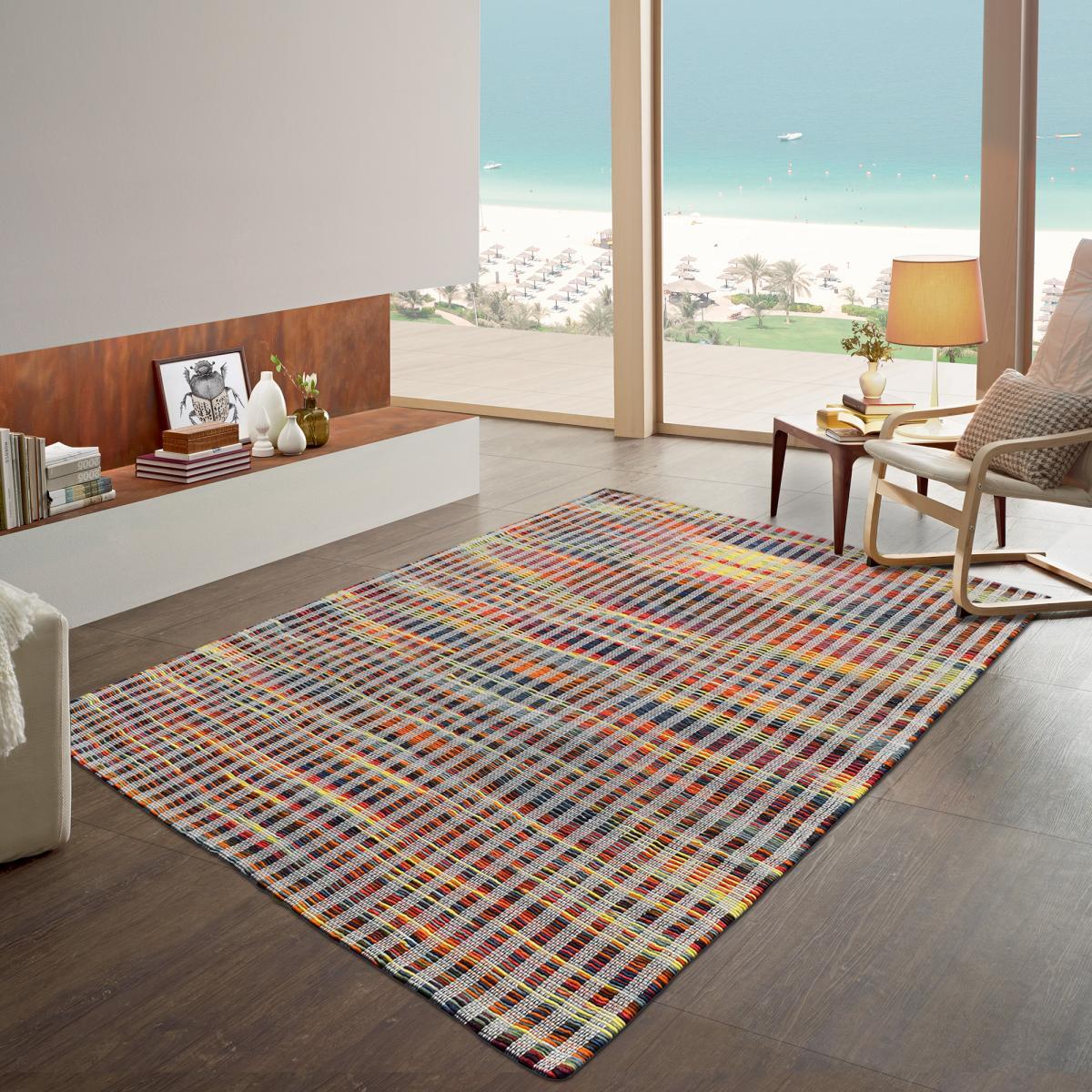 tapis tisse à la main au velours moelleux en forme de bouclettes