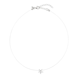 Collana Fantasmino con Punto Luce Stella in Cubic Zirconia