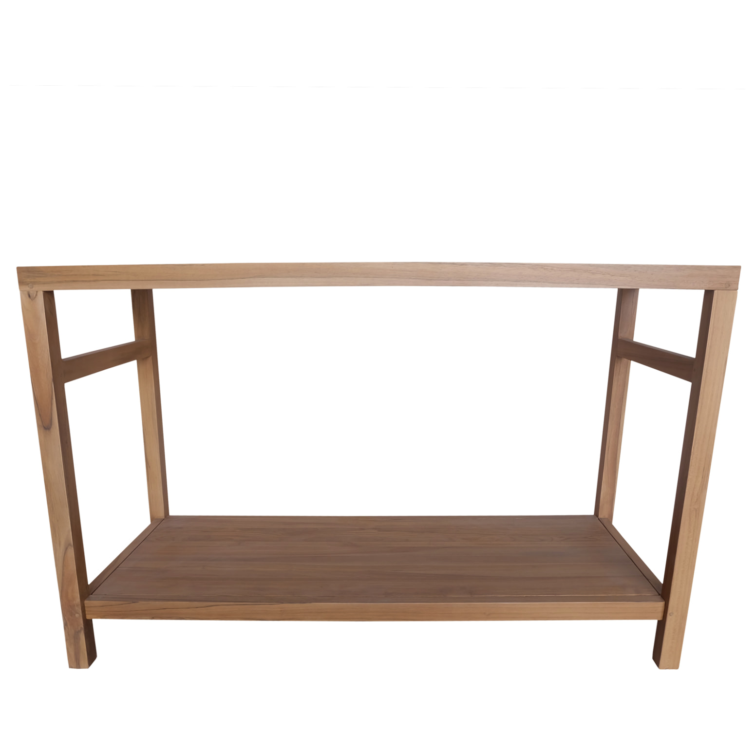 Meuble double vasque en teck massif 120cm DEWI