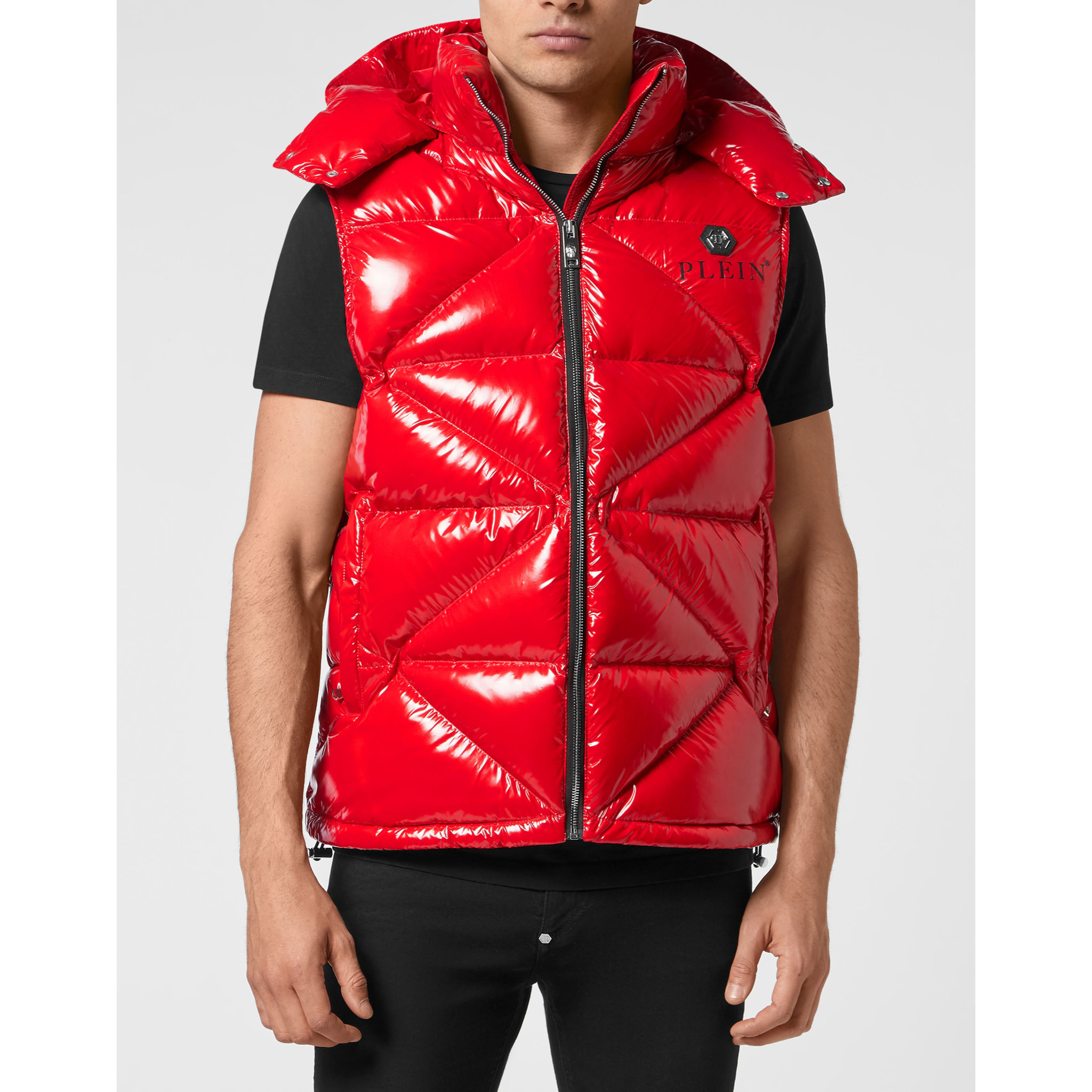 PHILIPP PLEIN Down Jacket HEXAGON