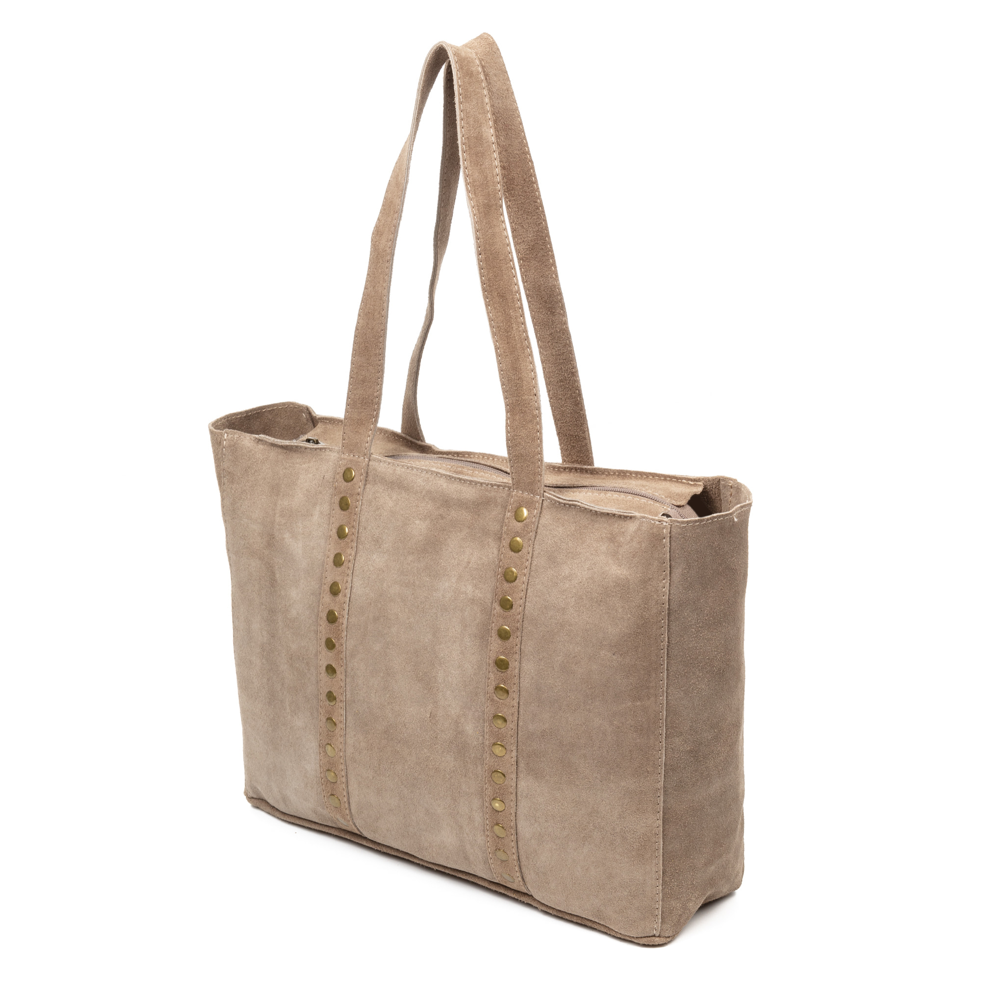 Alonte borsa a spalla donna. Vera pelle scamosciata.