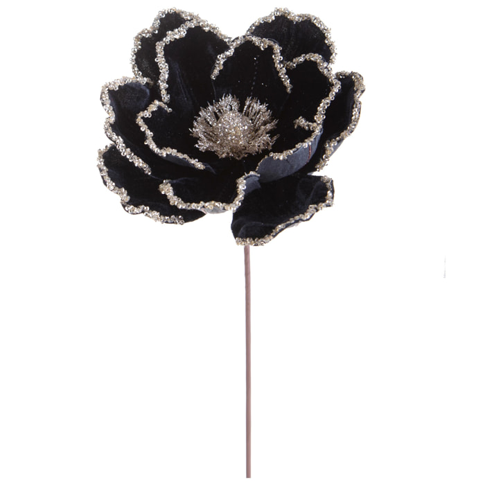 Fiore magnolia - Pezzi 12 - NERO - Bianchi Dino SpA