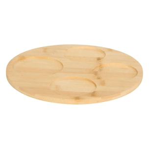 Service apéritif Cherie Cherry 4 pièce(s) D25xH7,5cm