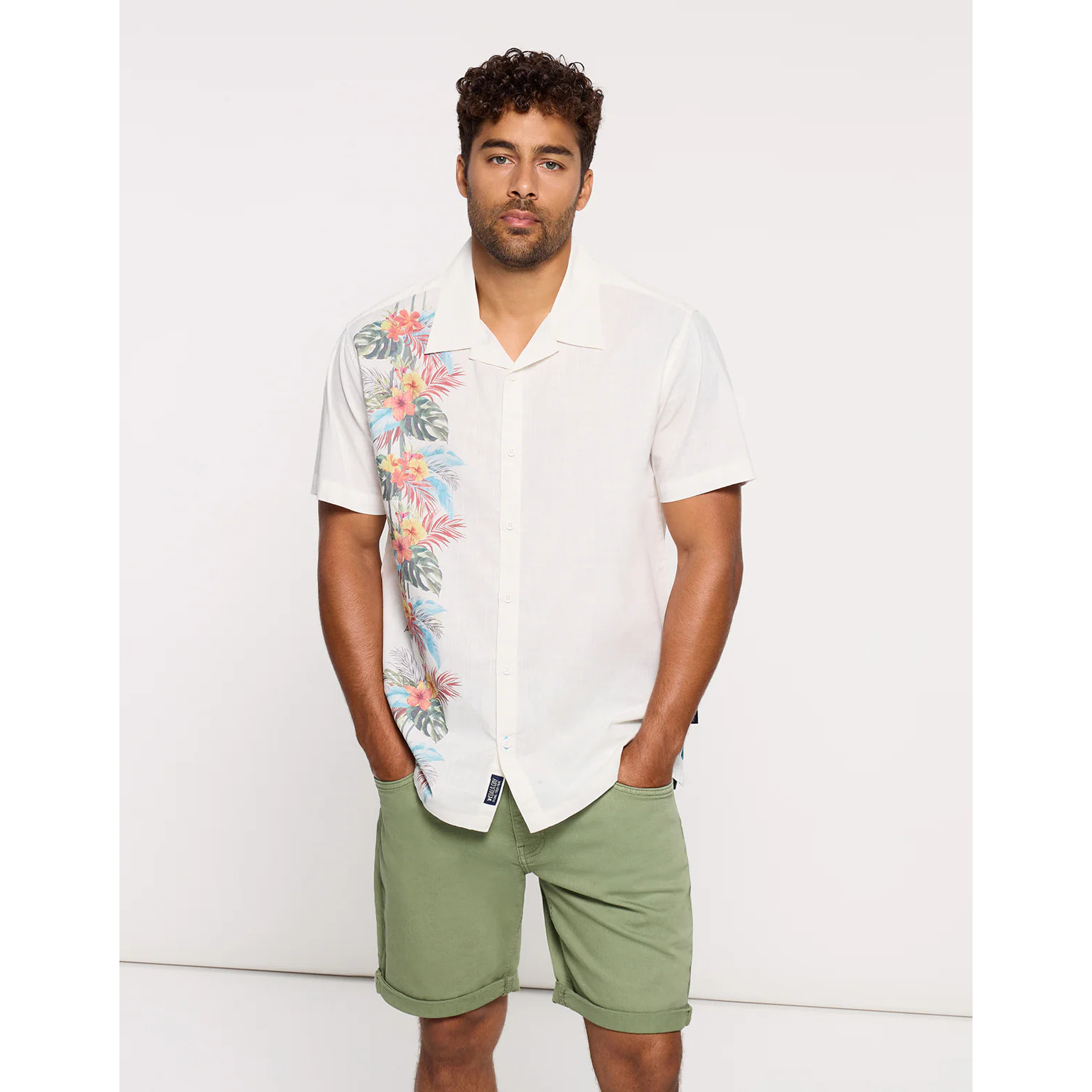 Camisa Manga Corta Off White - Trademark
