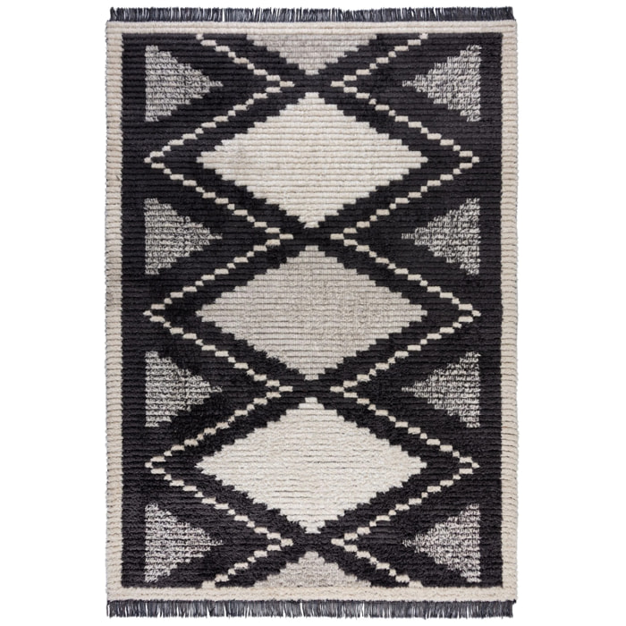 Tapis style berbere ZAID Monochrome