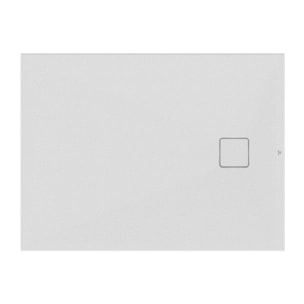 Receveur de douche antidérapant Ultra Flat Evo recoupable avec bonde largeur 120 x 90