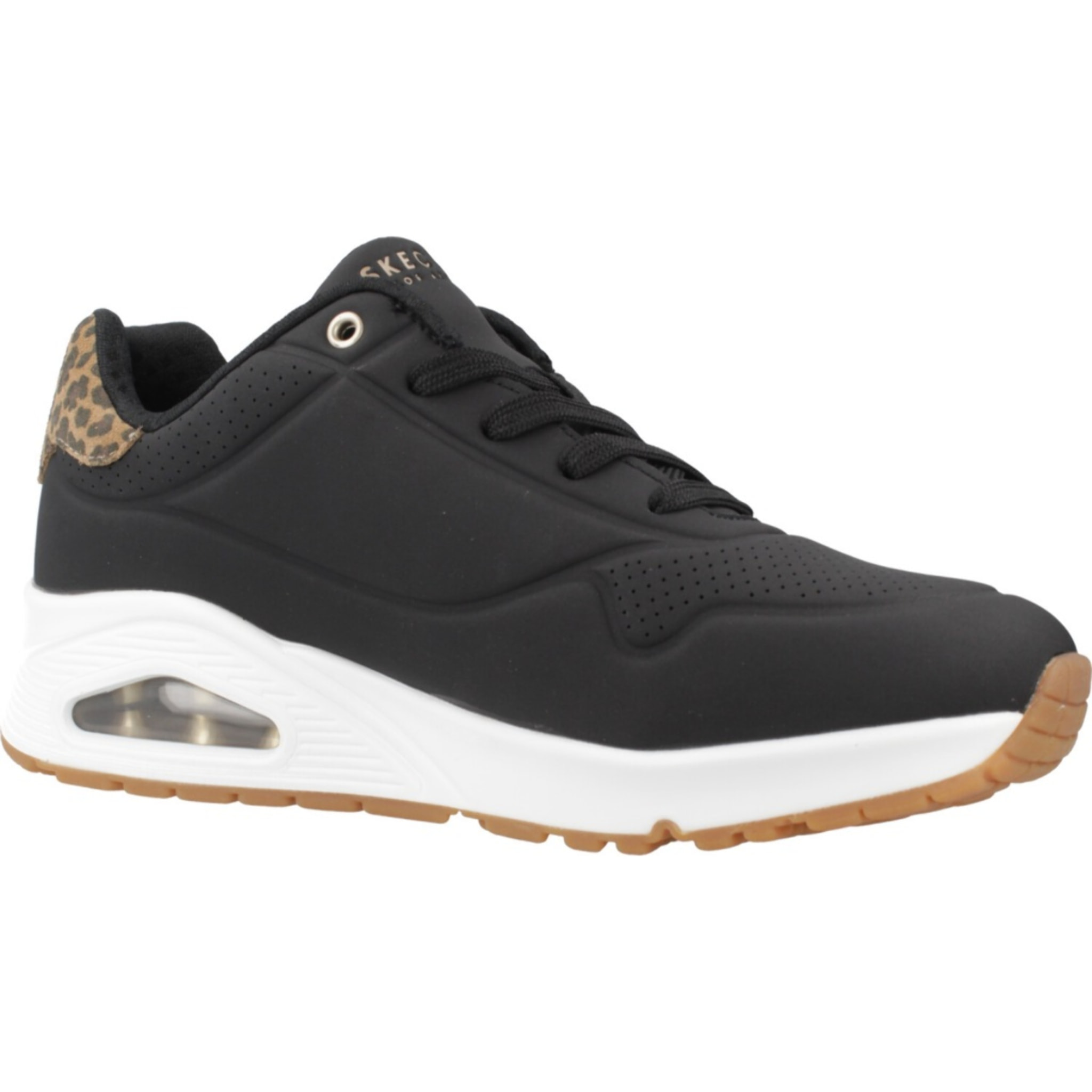 Sneakers De  Mujer Uno Jungle Nite Negro