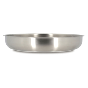 Poêle 28cm amovible en acier inoxydable - tous feux IRIS INOX