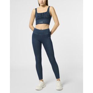 PLEIN SPORT Top Denim Touch PS