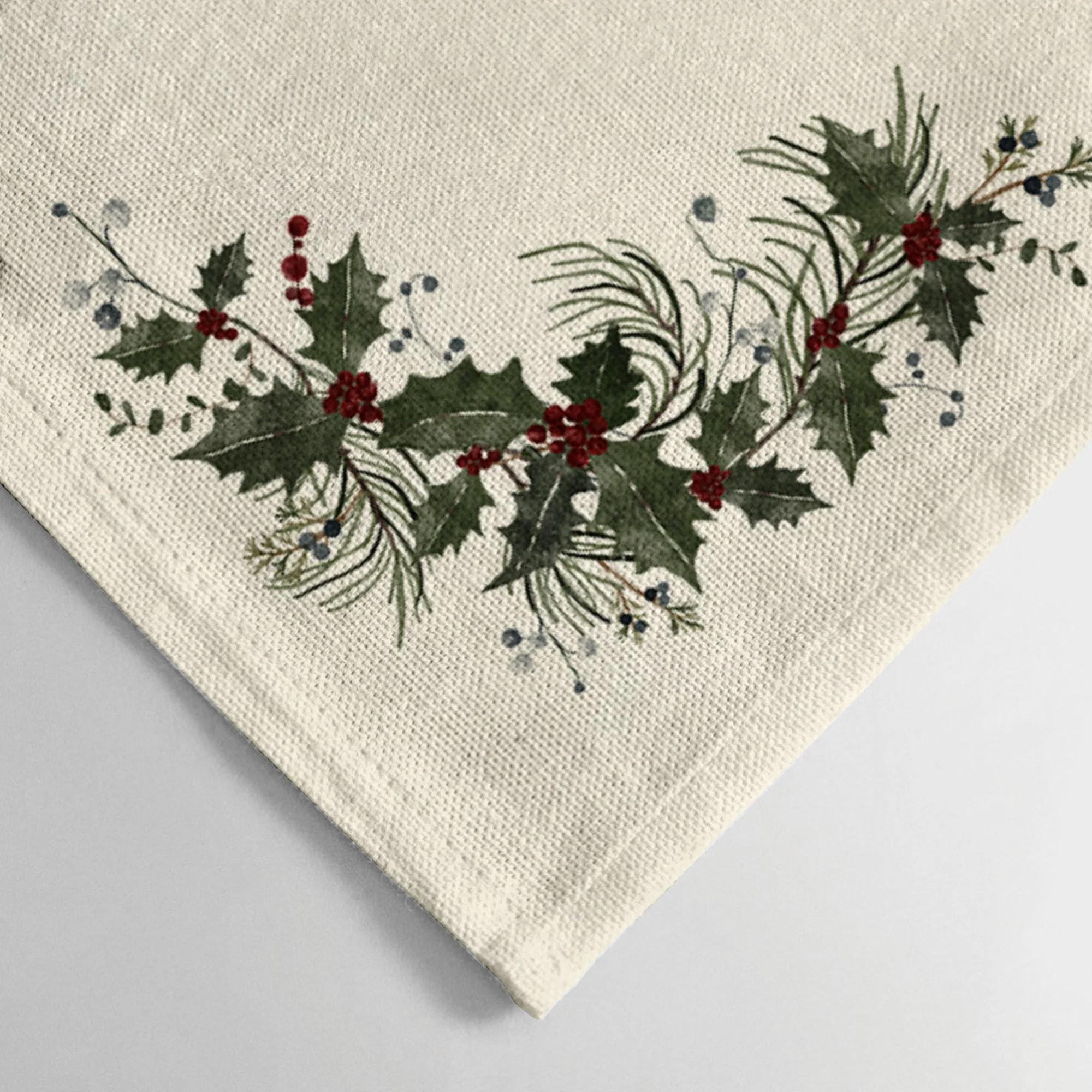 Lot de 2 serviettes Mistletoe 1225