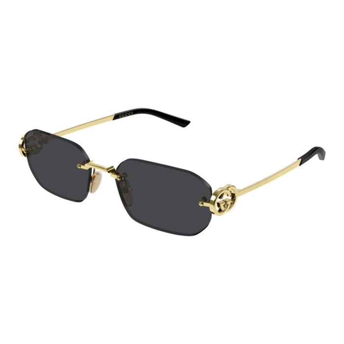 Gafas de Sol Gucci GG2228S-001 de Metal Mujer 57 mm